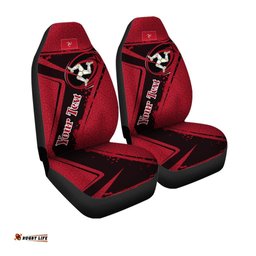 Custom Text Isle Of Man Rugby Personalised Car Seat Covers Isle Of Man Rugby