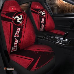 Custom Text Isle Of Man Rugby Personalised Car Seat Covers Isle Of Man Rugby