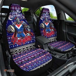 Knights Rugby Xmas Car Seat Cover Australia NRL Mascot