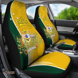 Car Seat Covers Australia Coat Of Arm In Rugby Style