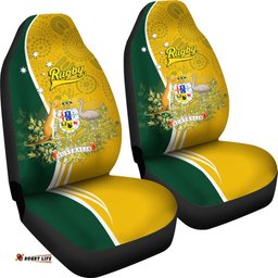 Car Seat Covers Australia Coat Of Arm In Rugby Style