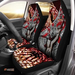 St. George Rugby Indigenous Custom Patronage Car Seat Cover St. George Illawarra Dragons Bloods In My Veins