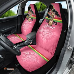 Panthers Car Seat Cover Premiers Back To Back Pink Version