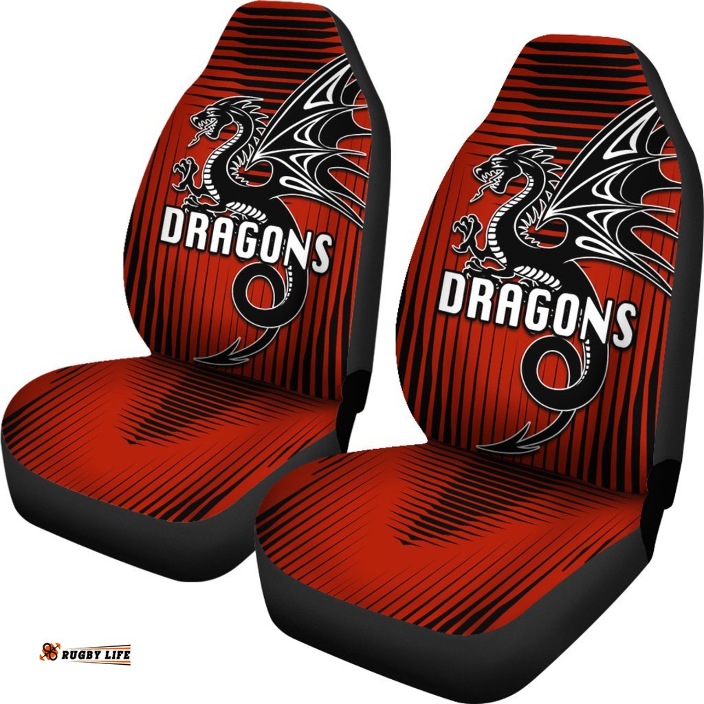 St. George Dragons Car Seat Covers Unique 06