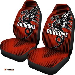 St. George Dragons Car Seat Covers Unique 06