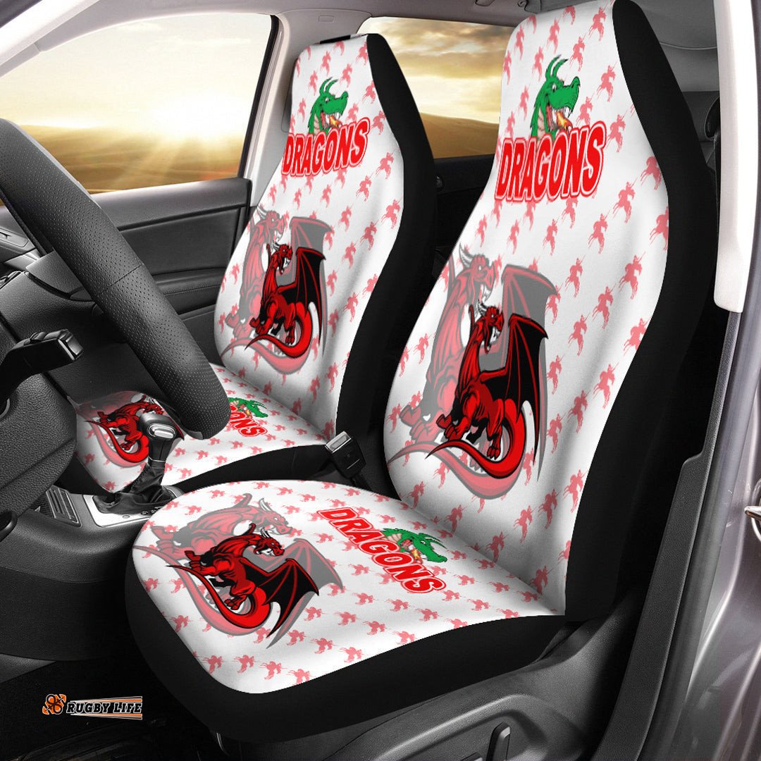 Car Seat Covers St. George Illawarra Dragons Style NAIDOC Car Seat Covers