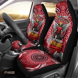 St Kilda Saints NAIDOC Week 2024 Car Seat Cover Mascot Football