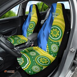 Australia And India Cricket Car Seat Cover World Cup Final Together