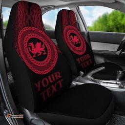 Wales Celtic Personalised Car Seat Covers Celtic Pride