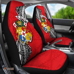 Tonga Rugby Car Seat Covers Polynesian Style Pinwheel 06