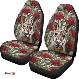 Car Seat Covers Kangaroo Seat Covers Waratah Drawing Painting Universal Fit
