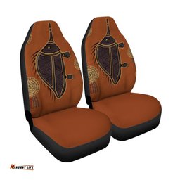 Aboriginal Car Seat Covers Indigenous Echidna