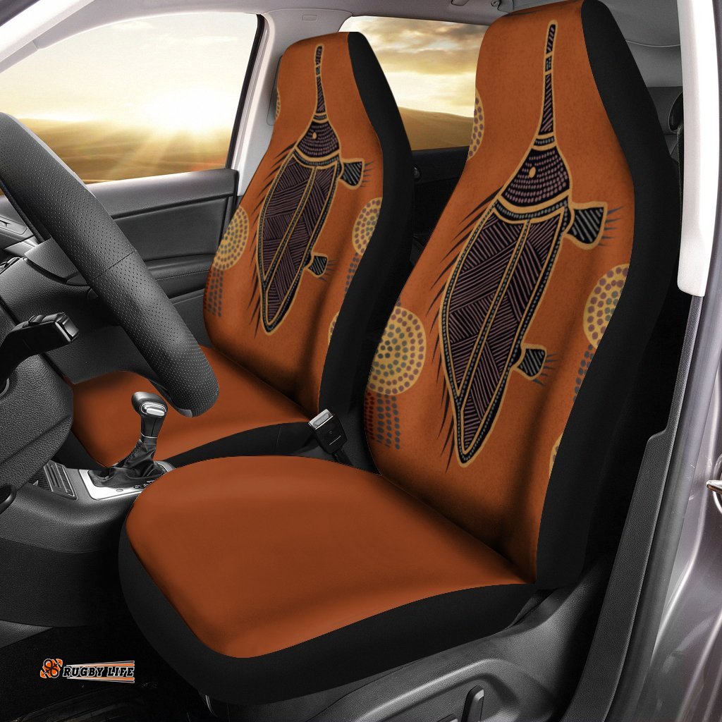 Aboriginal Car Seat Covers Indigenous Echidna
