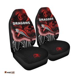 Dragons Car Seat Covers St. George Special Style