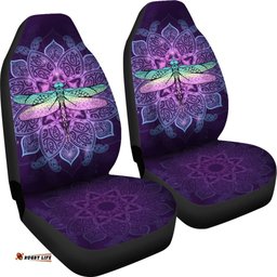 Maori Mandala Dragonfly Car Seat Covers