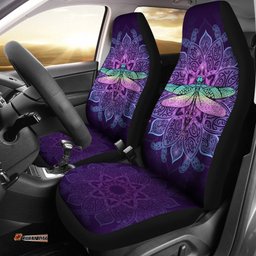 Maori Mandala Dragonfly Car Seat Covers
