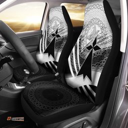 Brittany Celtic Car Seat Covers Bretagne Stoat Ermine Grunge Style