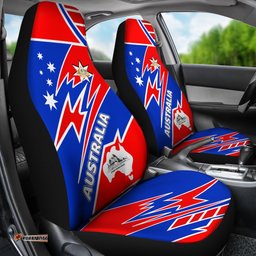 Car Seat Covers Australia Flag Color And Coat Of Arm