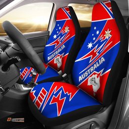 Car Seat Covers Australia Flag Color And Coat Of Arm