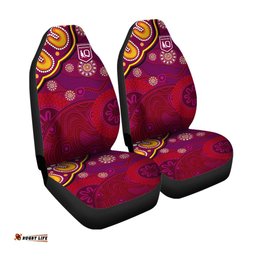 Queensland Maroons Aboriginal Car Seat Cover Indigenous Vibes