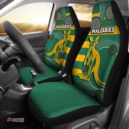 Wallabies Car Seat Covers Aboriginal