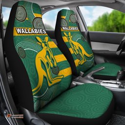 Wallabies Car Seat Covers Aboriginal