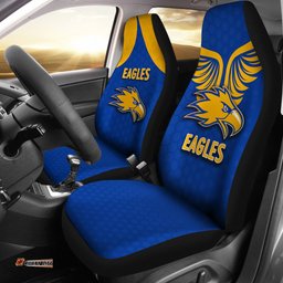 Eagles Car Seat Covers West Coast Royal Blue