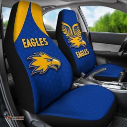 Eagles Car Seat Covers West Coast Royal Blue