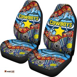 Cowboys Indigenous Car Seat Covers