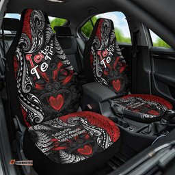 Aotearoa Toitu Te Tiriti Car Seat Cover New Zealand Honour the Treaty Te Tiriti Is Us