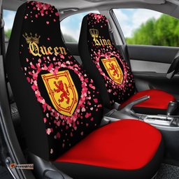 Scotland Car Seat Cover Couple King/Queen Set Of Two