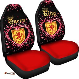 Scotland Car Seat Cover Couple King/Queen Set Of Two