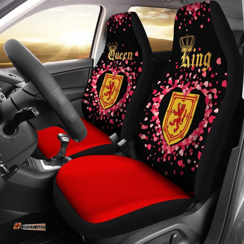 Scotland Car Seat Cover Couple King/Queen Set Of Two
