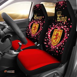 Scotland Car Seat Cover Couple King/Queen Set Of Two