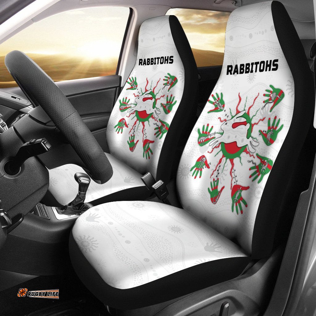Rabbitohs Indigenous Car Seat Covers Animals Aboriginal