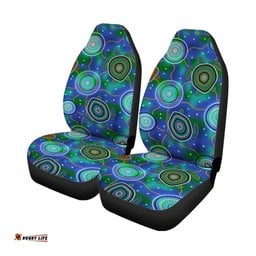 Aboriginal Car Seat Covers Indigenous Turtle Dreaming