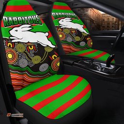 Rabbitohs Rugby Car Seat Cover Aboriginal Basic Style