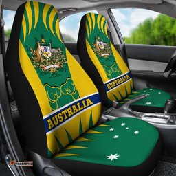 Car Seat Covers Australian Coat Of Arms Seat Covers Koala