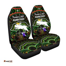 South Sydney Rabbitohs Car Seat Cover Indigenous Premiers The King Black
