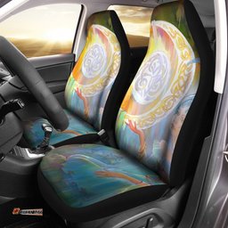 Celtic Car Seat Covers Portrait Of Beautiful Girl In The Ancient Celtic Environment