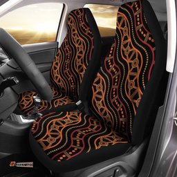 Aboriginal Car Seat Covers Indigenous Patterns Ver05