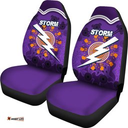 Storm Car Seat Covers Indigenous Aboriginal Melbourne - Sun Style