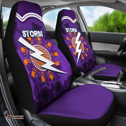 Storm Car Seat Covers Indigenous Aboriginal Melbourne - Sun Style