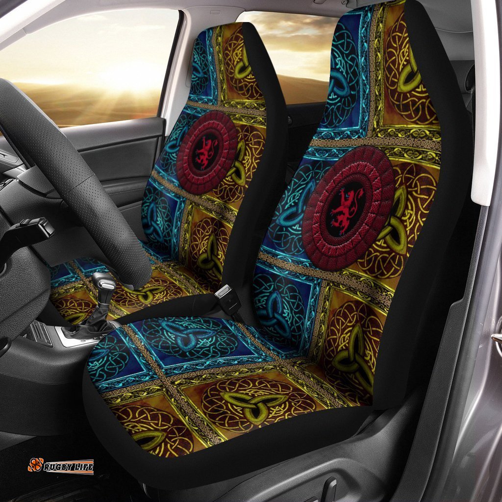 Car Seat Cover Scotland Circle Celtic
