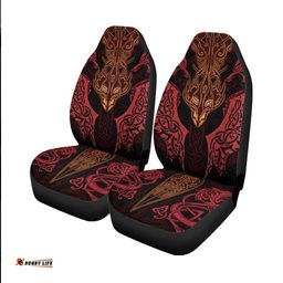 Celtic Dragon Car Seat Cover Dragon Sword, Cross Patterns