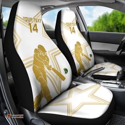 Custom Pakistan Cricket Car Seat Cover Go Shaheens