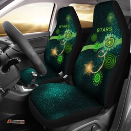 Melbourne Galaxy Car Seat Covers Stars Indigenous