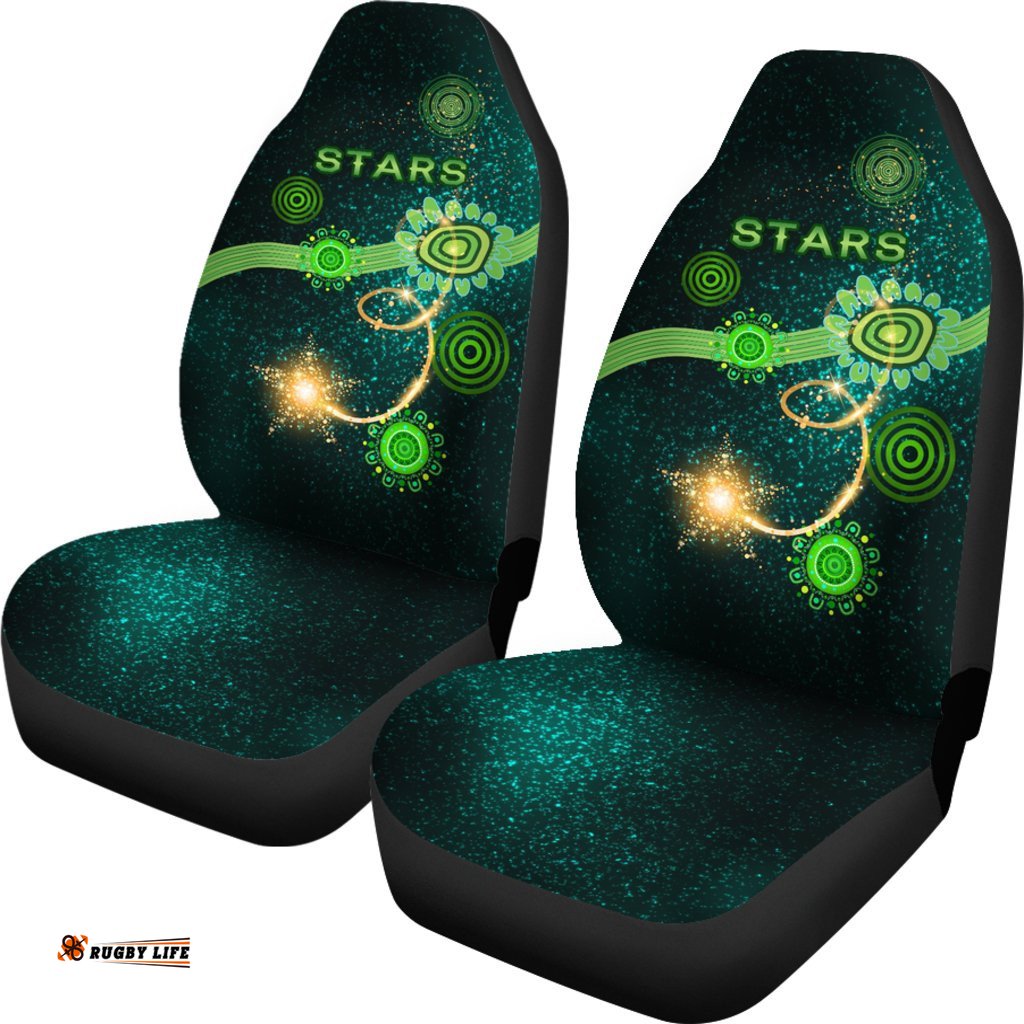 Melbourne Galaxy Car Seat Covers Stars Indigenous