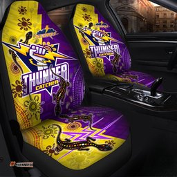 Storm Aboriginal Rugby Custom Car Seat Cover The Indigenous Storm Thunder Catcher 02