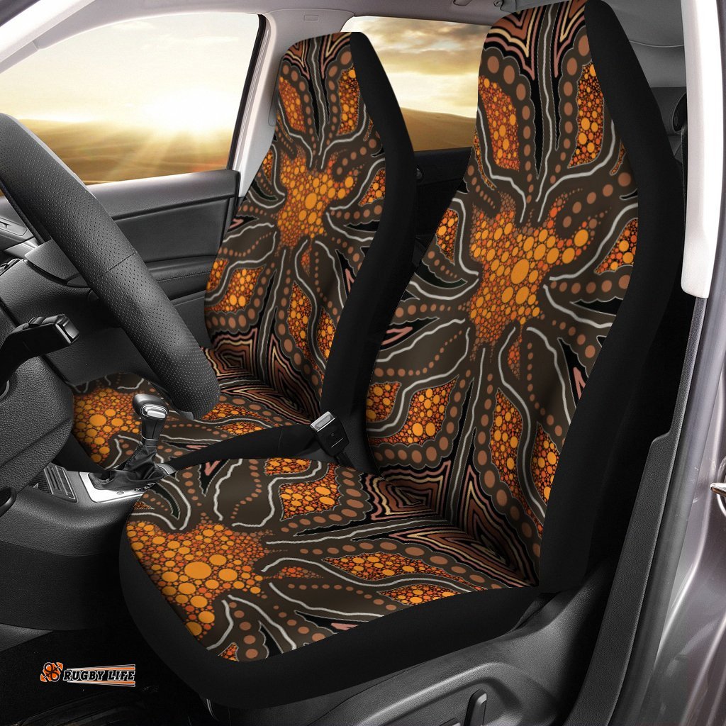 Aboriginal Car Seat Covers Indigenous Patterns Ver07